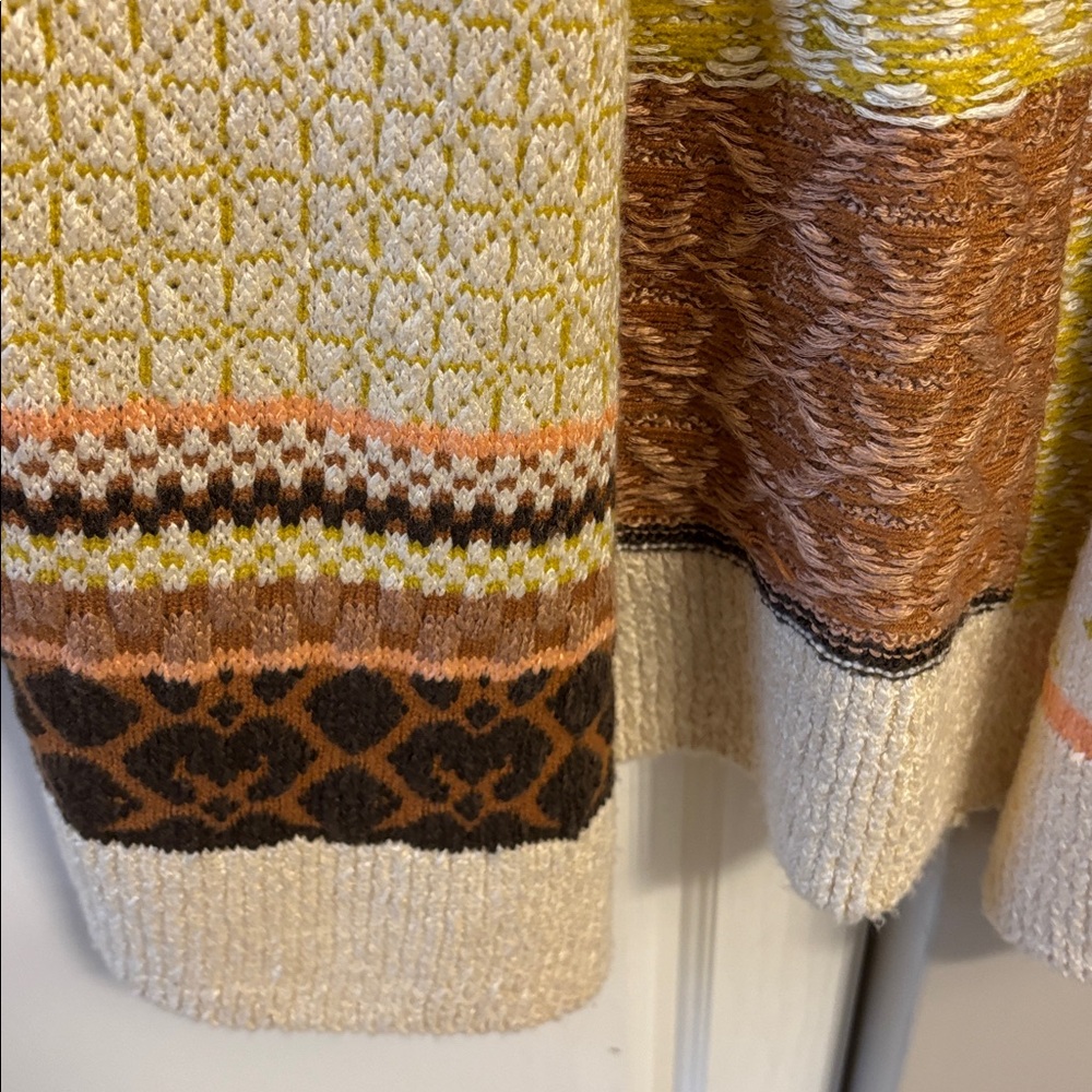 Dex cotton blend open long cardigan S - Picture 5 of 10